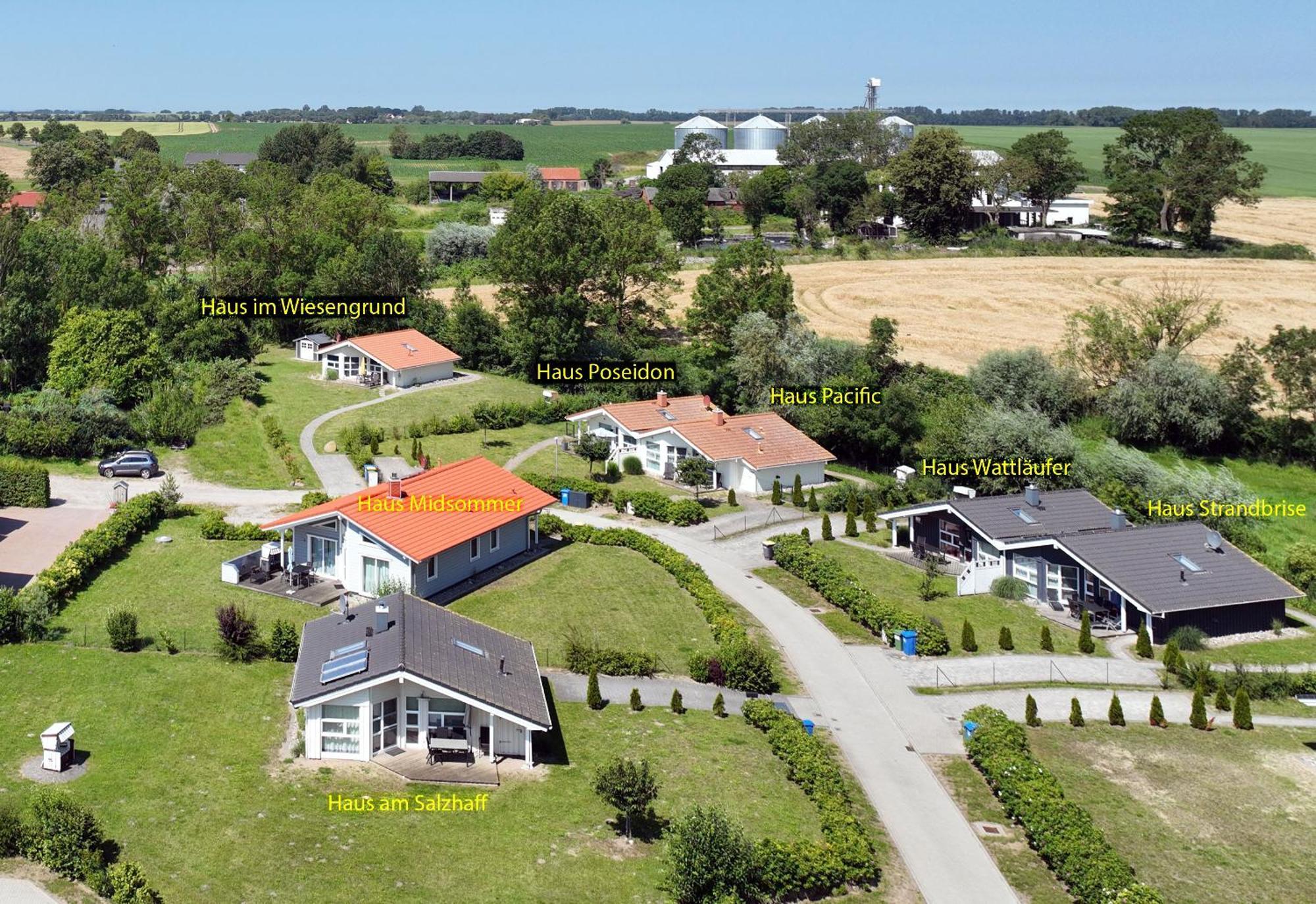 Daenische Ferienhaeuser Am Salzhaff Haus Vogelparadies Insel Poel Exterior photo